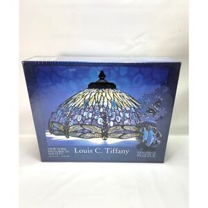NEW Louis C. Tiffany Dragonfly Shade 1000 PC Jigsaw Puzzle NY Historical Society